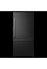 HISENSE HRB171N6ABE Hisense  17.2-cu ft Counter-depth Bottom-Freezer Refrigerator (Black Metallic Steel) ENERGY STAR