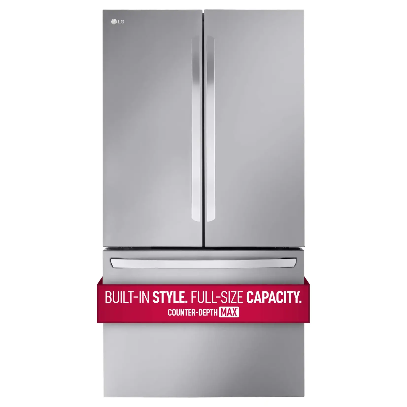 LG Electronics #*LRFLC2706S - LG 27 cu. ft. Smart Counter-Depth MAX French Door Refrigerator