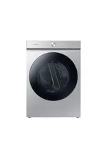 SAMSUNG DVE53BB8900T Samsung Bespoke 7.6 cu. ft. Vented Smart Electric Dryer in Silver Steel with AI Optimal Dry and Super Speed Dry