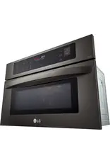 LG Electronics MZBZ1715D 30 in. Width 1.7 cu. Ft. Smart BLACK Stainless Steel Built-In Microwave and Speed Oven with Convection and Air Fry