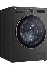 L.G WM6500HBA LG 5-cu ft Stackable Steam Cycle Smart Front-Load Washer (Black) ENERGY STAR