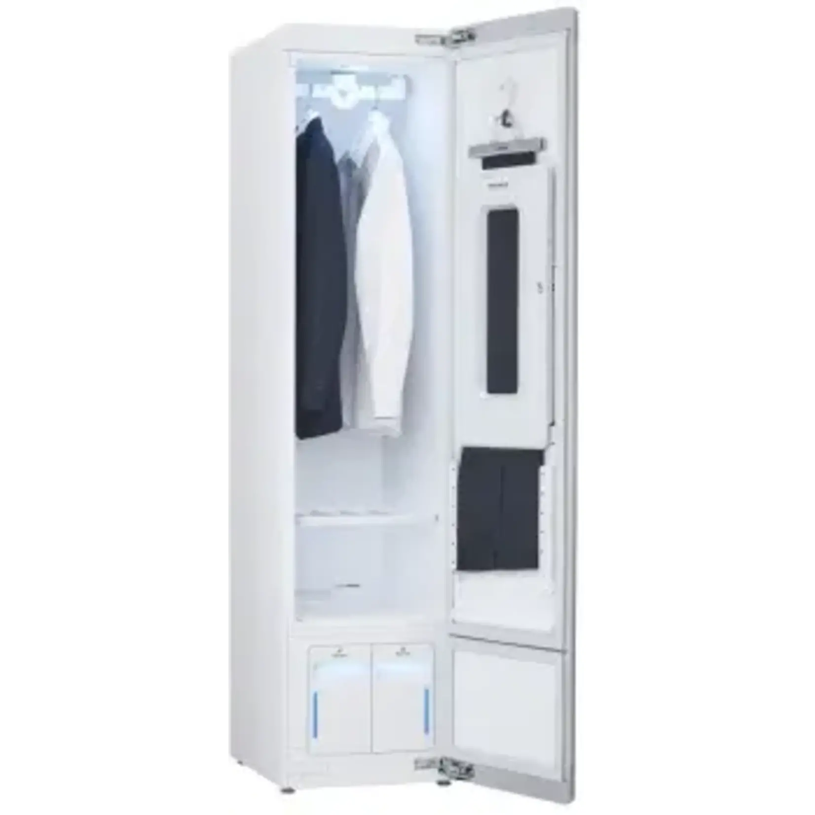 LG #S3RFBN LG Styler® Smart wi-fi Enabled Steam Closet with TrueSteam® Technology and Exclusive Moving Hangers