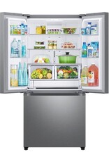 RF25C5151SR Samsung 24.5-cu ft Smart French Door Refrigerator with Ice Maker (Stainless Steel) ENERGY STAR