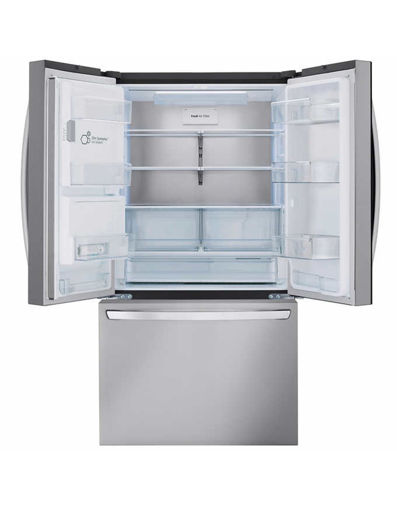 lg LCFC26XSS  LG 26 cu. ft. Smart Counter-Depth MAX French Door Refrigerator