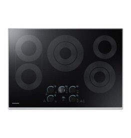 SAMSUNG NZ30K7570RS Samsung 30"Elec Cooktopnetic Knob, Tap Touch, 1-6",9" Rapid Boil