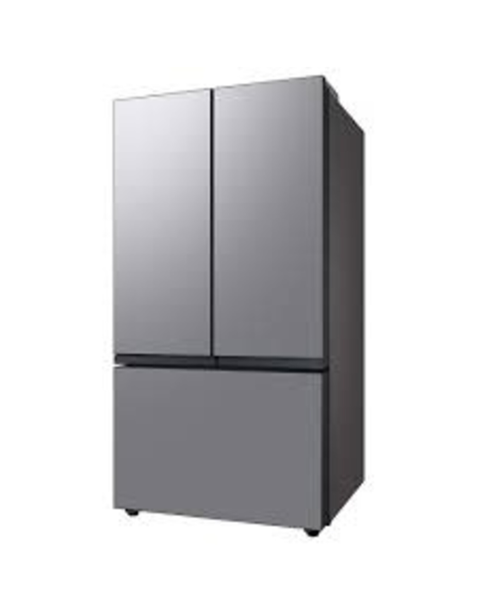 SAMSUNG RF30BB6600QLAA Bespoke 30 cu. ft. 3-Door French Door Smart Refrigerator with Beverage Center in Stainless Steel, Standard Depth