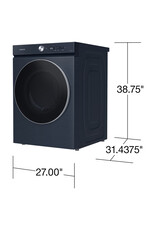 SAMSUNG DVE53BB8900D  Samsung Bespoke 7.6-cu ft Stackable Steam Cycle Smart Electric Dryer (Brushed Navy) ENERGY STAR