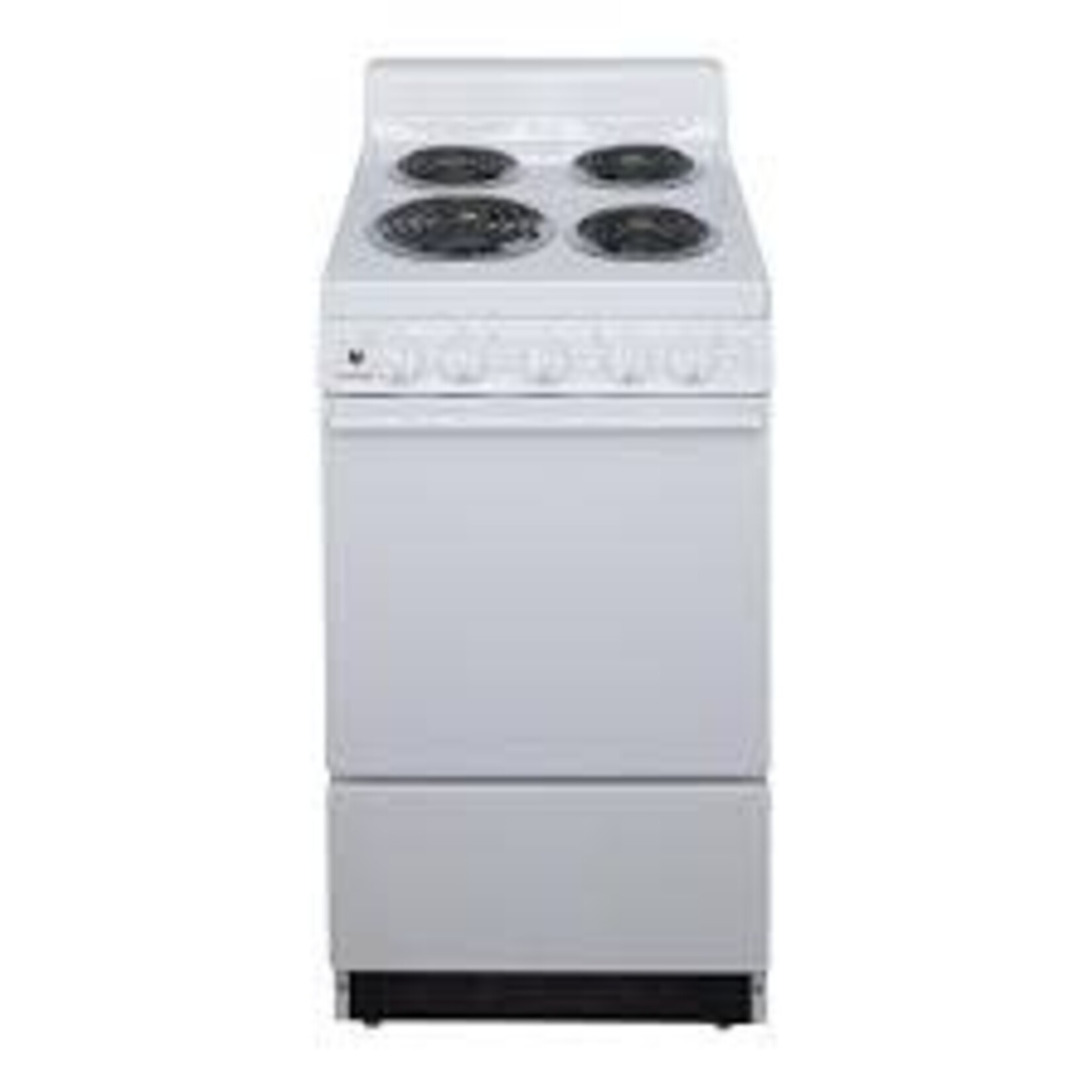 EAK10MOO Holiday 20-in 4 Elements 2.4-cu ft Freestanding Electric Range (White)