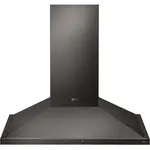 LG *L.G HCED3615D-36 in. Smart Wall Mount Range Hood with LED Lighting in Black Stainless Steel