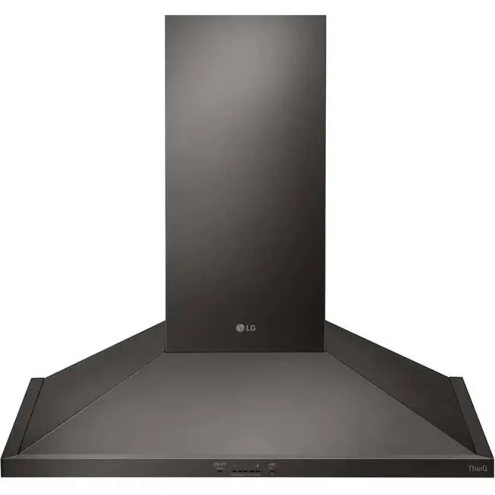 LG *L.G HCED3615D-36 in. Smart Wall Mount Range Hood with LED Lighting in Black Stainless Steel