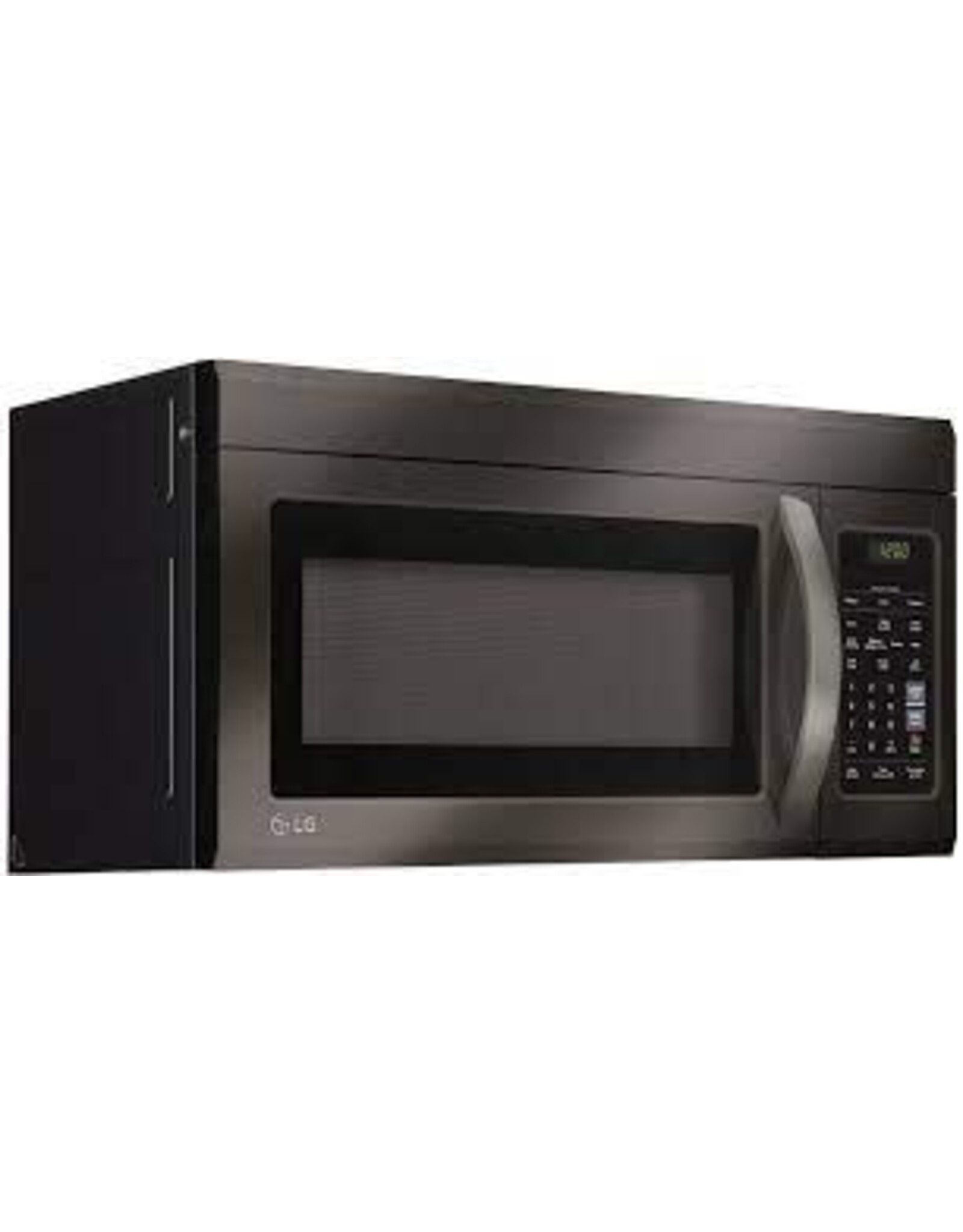 LG Electronics LMV1831BD LG - 1.8 Cu. Ft. Over-the-Range Microwave with Sensor Cooking and EasyClean - Black Stainless Steel