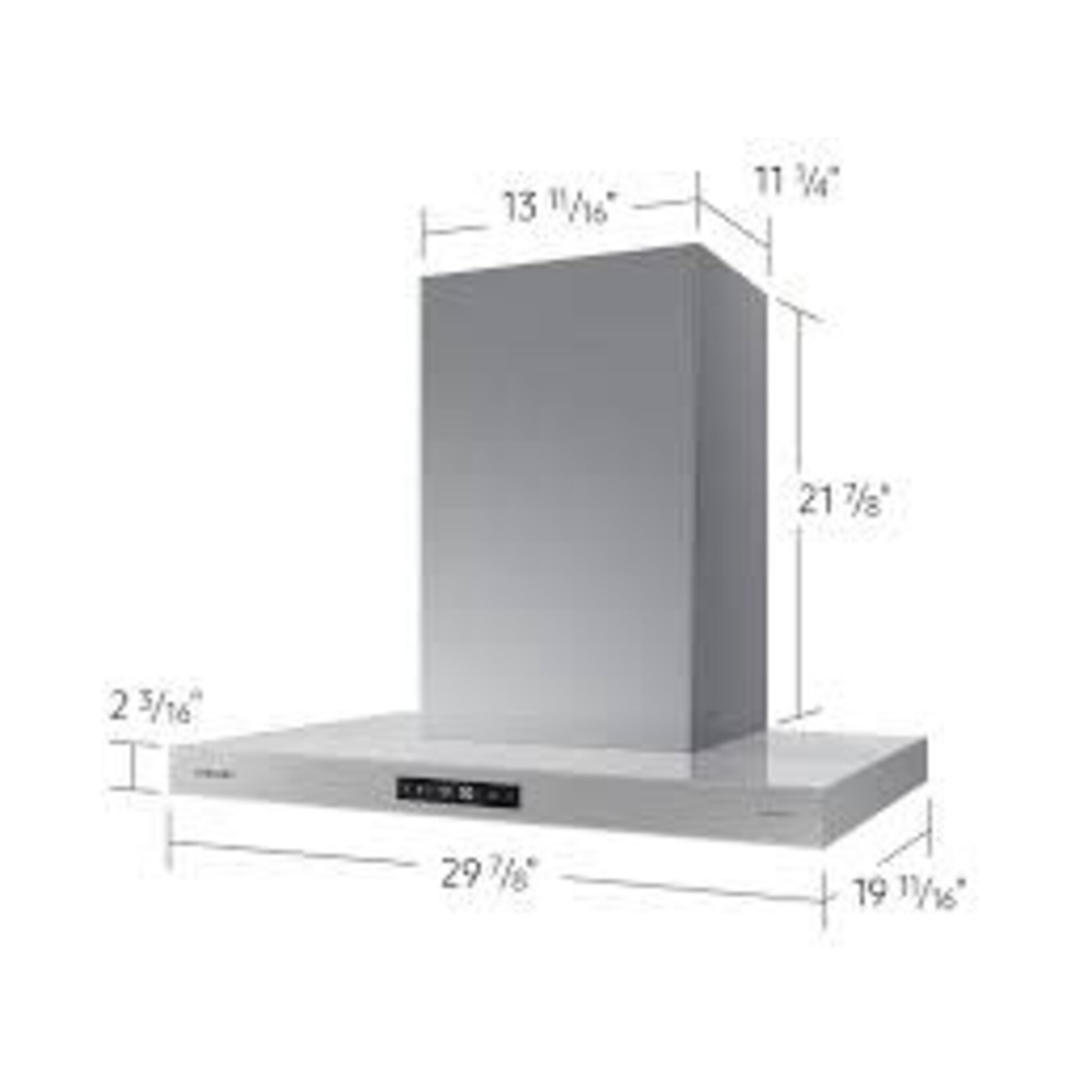 SAMSUNG *NK30CB700WCGAA 30” Bespoke 7 Series Hood with Triple Air Sensor