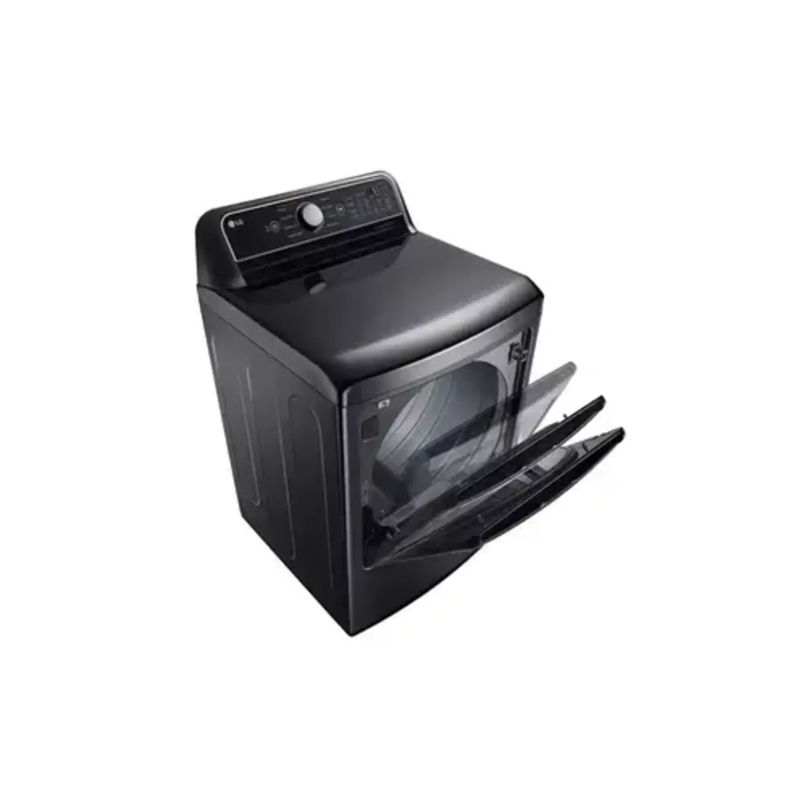 LG Electronics *DLEX7480LE 7.3 Cu. Ft. Vented SMART Electric Dryer in Graphite Steel with EasyLoad Door and Sensor Dry Technology