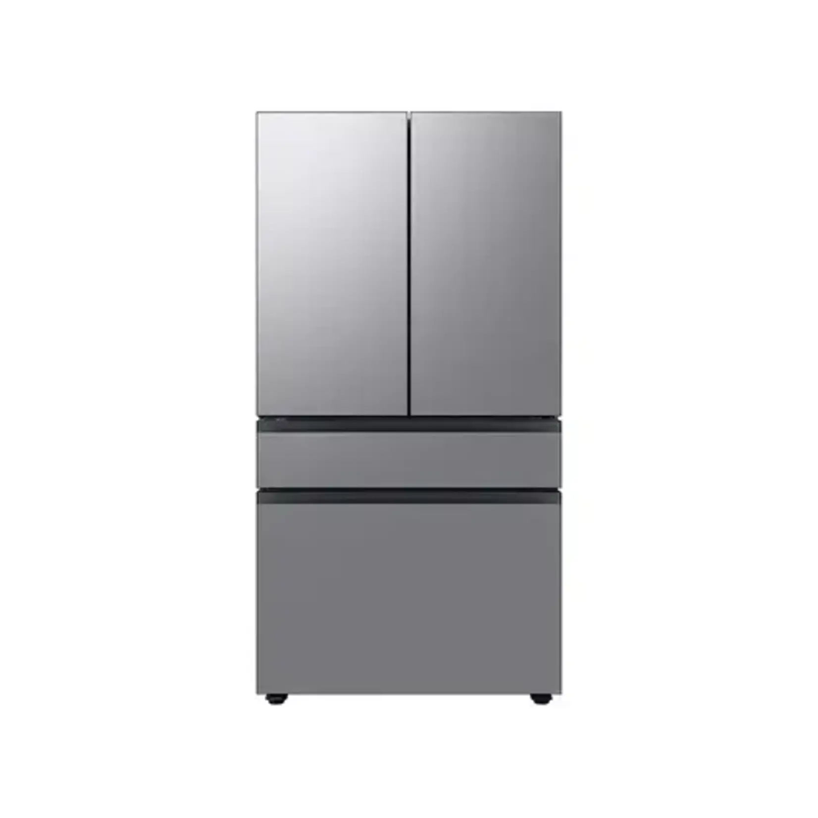SAMSUNG #*RF29BB8600QLAA Bespoke 4-Door French Door Refrigerator (29 cu. ft.) with Beverage Center™ in Stainless Steel