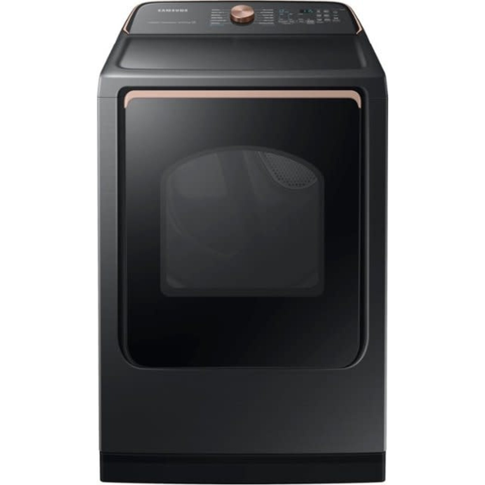 SAMSUNG DVG55A7700V Samsung  7.4 cu. ft. Vented Gas Dryer with Steam Sanitize+ in Brushed Black