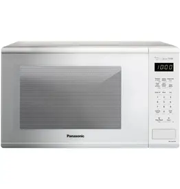 PANASONIC NN-SU656W Panasonic Panasonic Genius Sensor 1.3-Cu. Ft. 1100W Countertop Microwave Oven in White