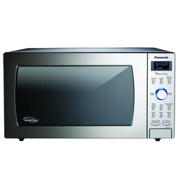 PANASONIC Panasonic NN-SD775S Microwave Oven - Single - 1.6 ft³ Capacity - Microwave, Steaming, Braising, Poaching - 10 Power Levels - 1250 W Microwave Power - 14.96" Turntable - 120 V AC - Countertop - Stainless Steel