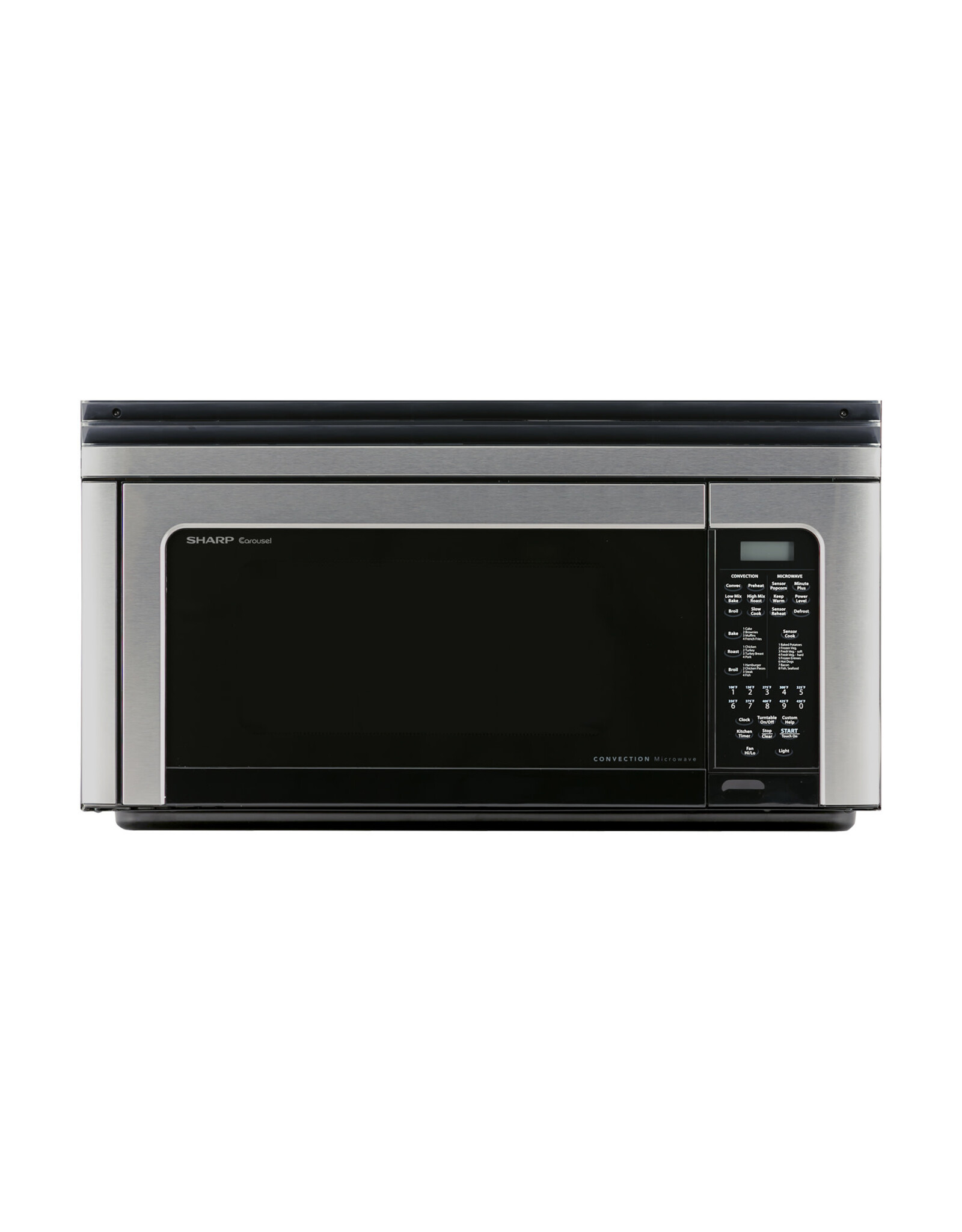 R1881LSY Sharp 1.1 cu. ft. Over-the-Range Convection Microwave Oven in Stainless Steel