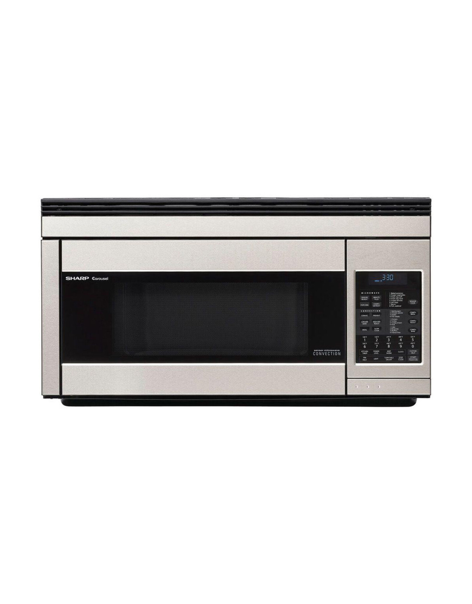 Sharp 1.1 Cu. ft. Stainless Steel Convection Over-the-range Microwave Oven