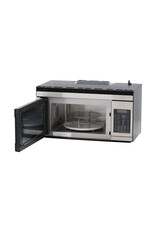 1.1 cu. ft. 850W Sharp Stainless Steel Over-the-Range Convection Microwave Oven (R1874TY)