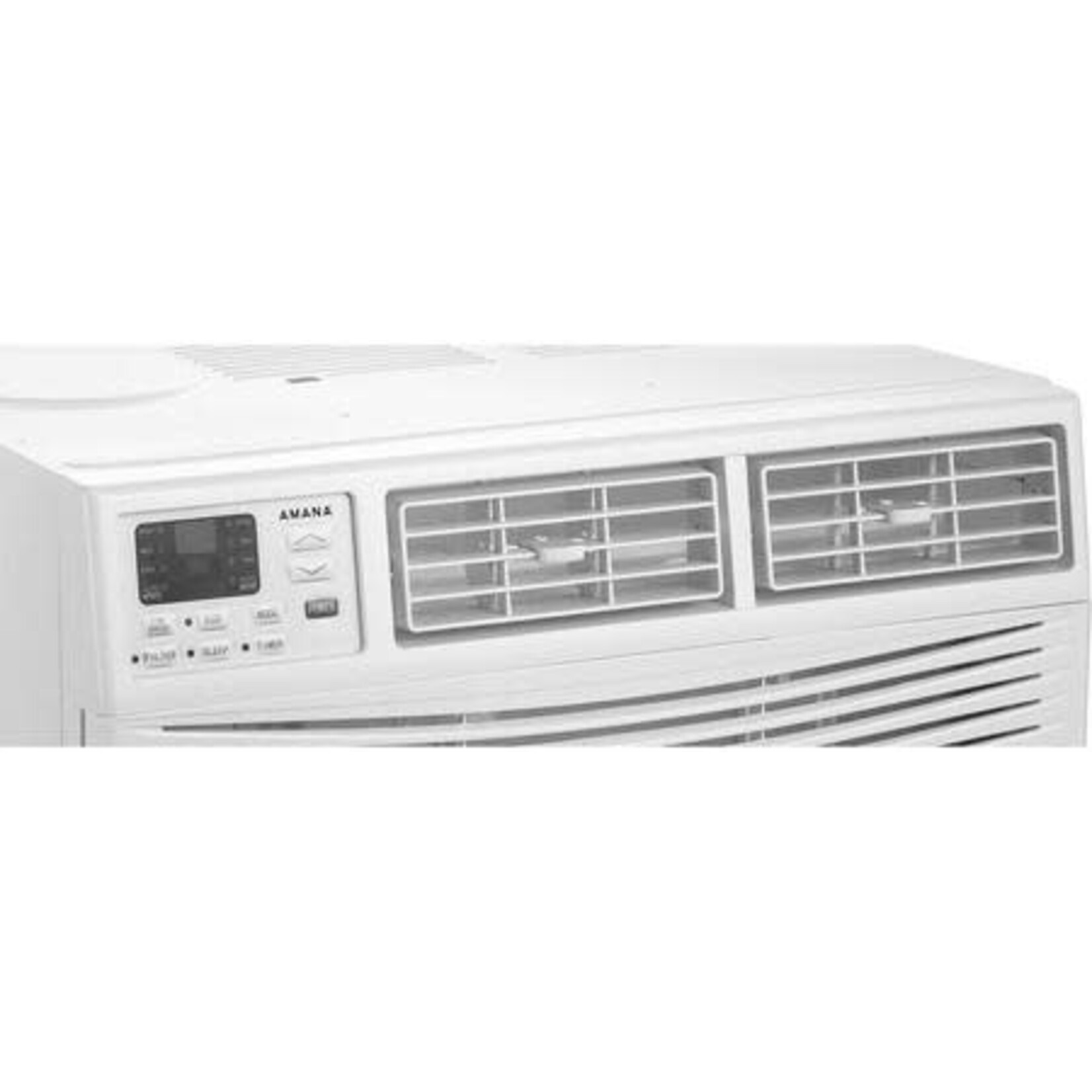 Amana #AMAP242BW Amana 24,000 BTU 230V Window AC w/ Remote for Rooms up to 1500 sq.ft 24-Hour Timer 3-Speed Auto-Restart Digital Display ​White