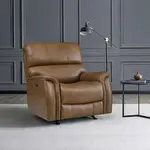 #1656721 - Barcalounger Presley Leather Power Rocker Recliner with Power Headrest