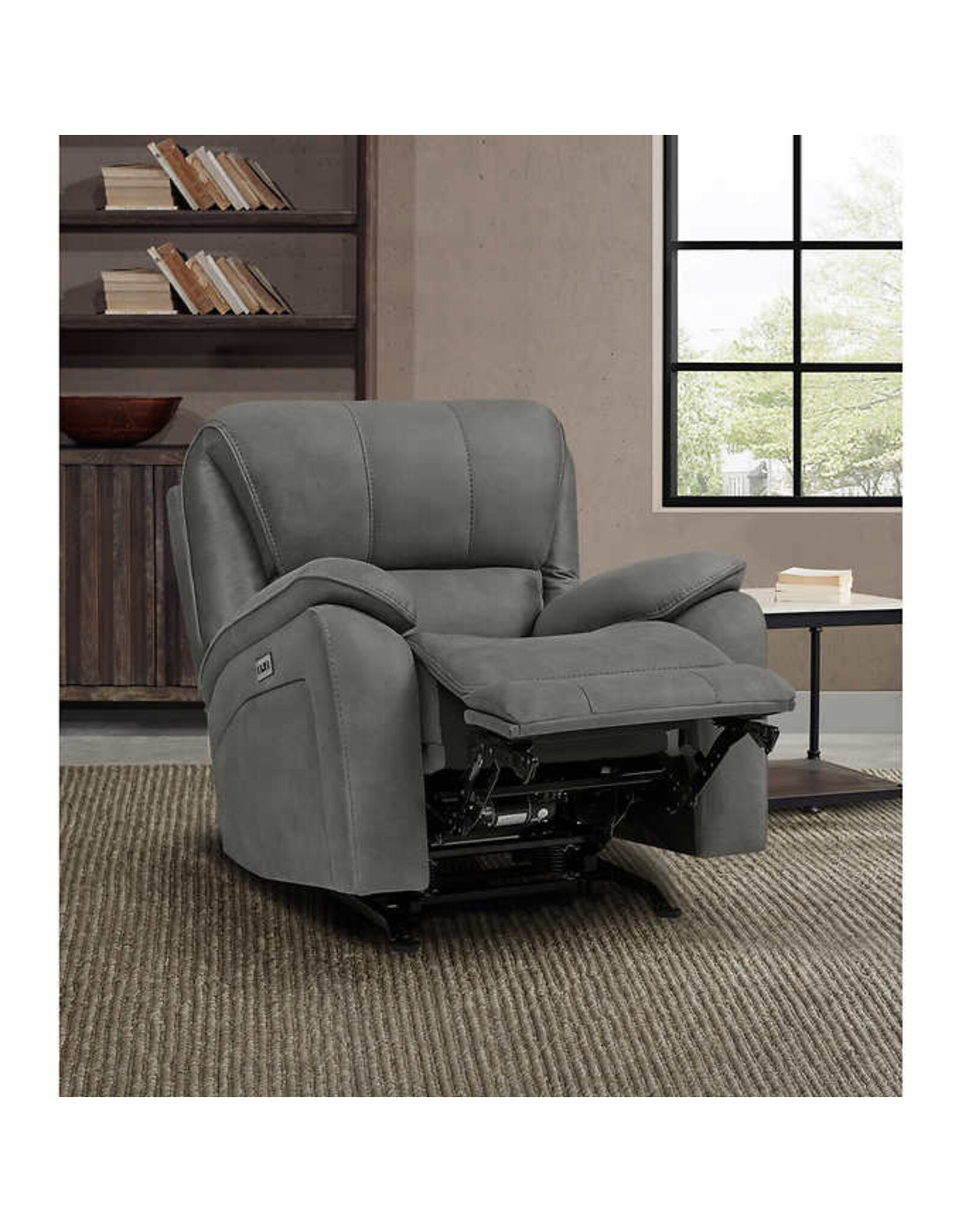 Barcalounger Jones Fabric Rocker Recliner with Power Headrests