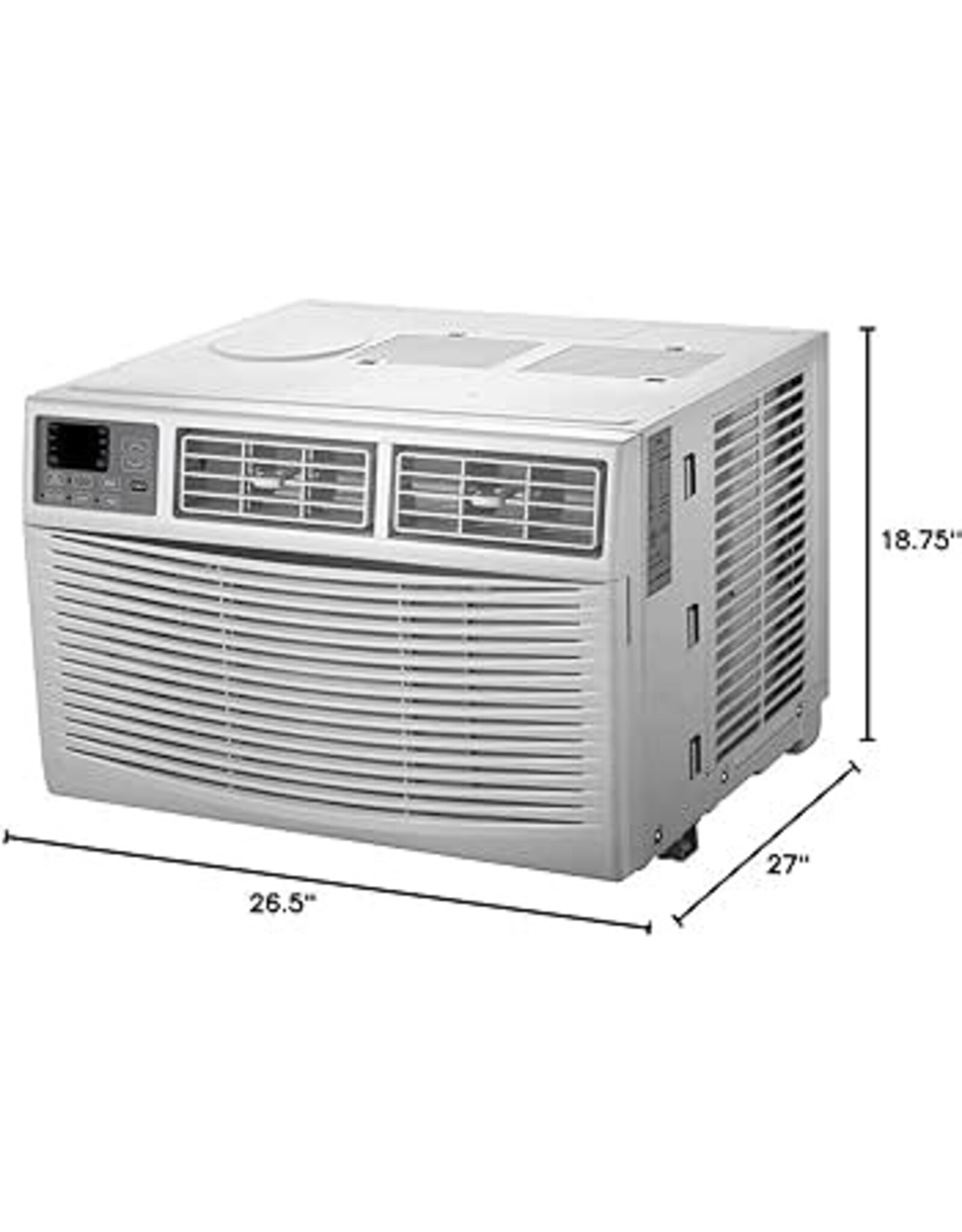 ARCTIC WIND 2AW24000EA  24001 BTU Electronic 230-Volt Plug Window Air Conditioner in White