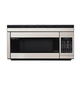 Sharp R1874TY 30 Inch Over the Range Microwave Oven with 1.1 cu. ft. Capacity, in Stainless Steel