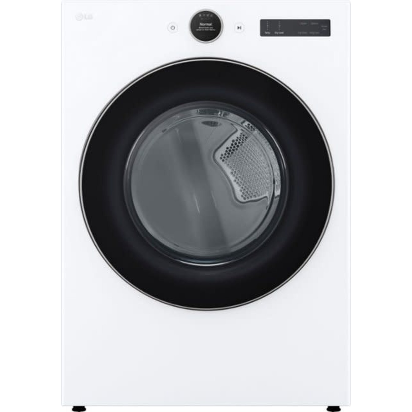 LG *DLEX5500W  LG 7.4 cu. ft. Vented Stackable SMART Electric Dryer in White with TurboSteam and AI Sensor Dry Technology