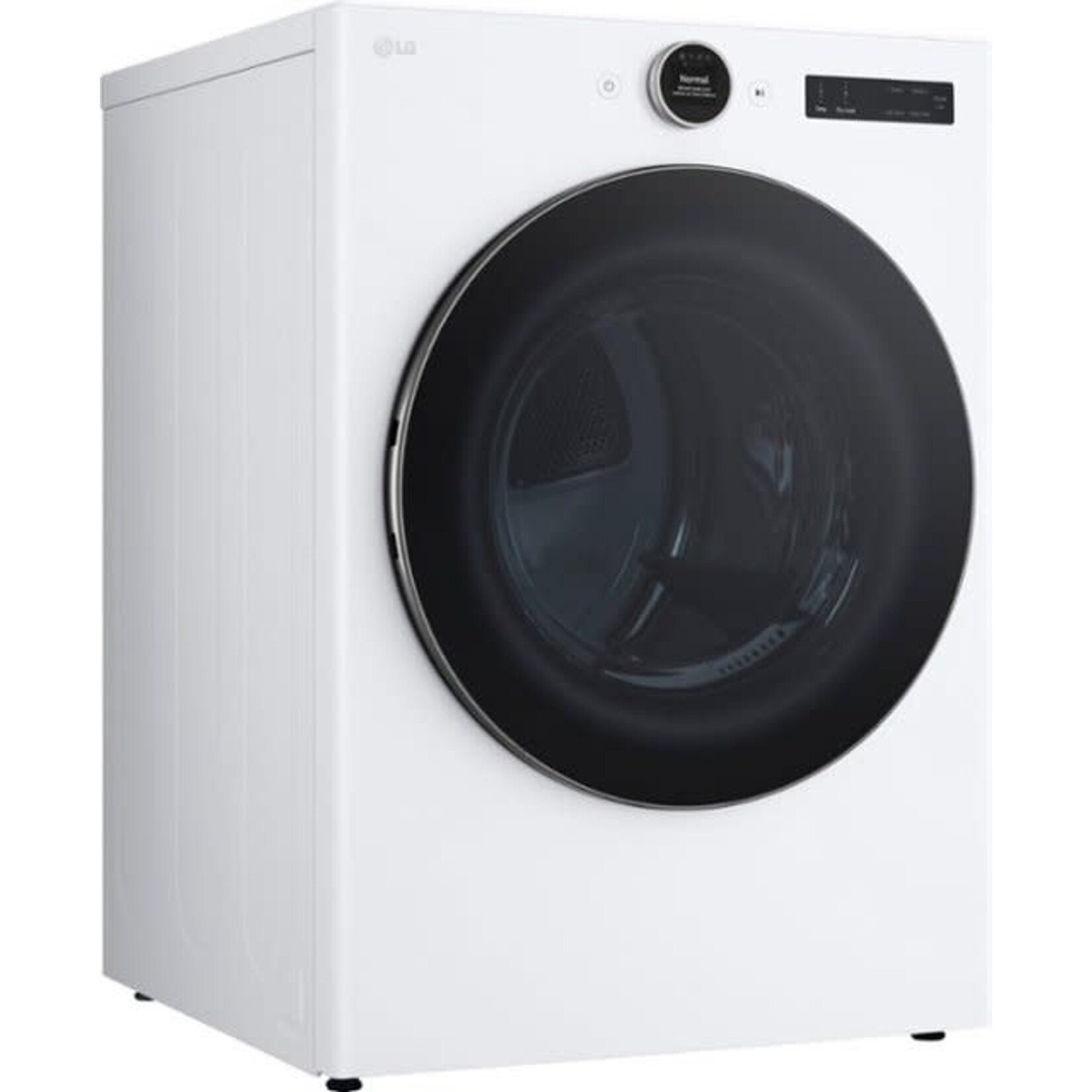LG *DLEX5500W  LG 7.4 cu. ft. Vented Stackable SMART Electric Dryer in White with TurboSteam and AI Sensor Dry Technology