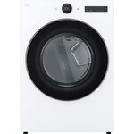 LG DLGX5501W  LG 7.4 cu. ft. Vented Stackable SMART Gas Dryer in White with TurboSteam and AI Sensor Dry Technology