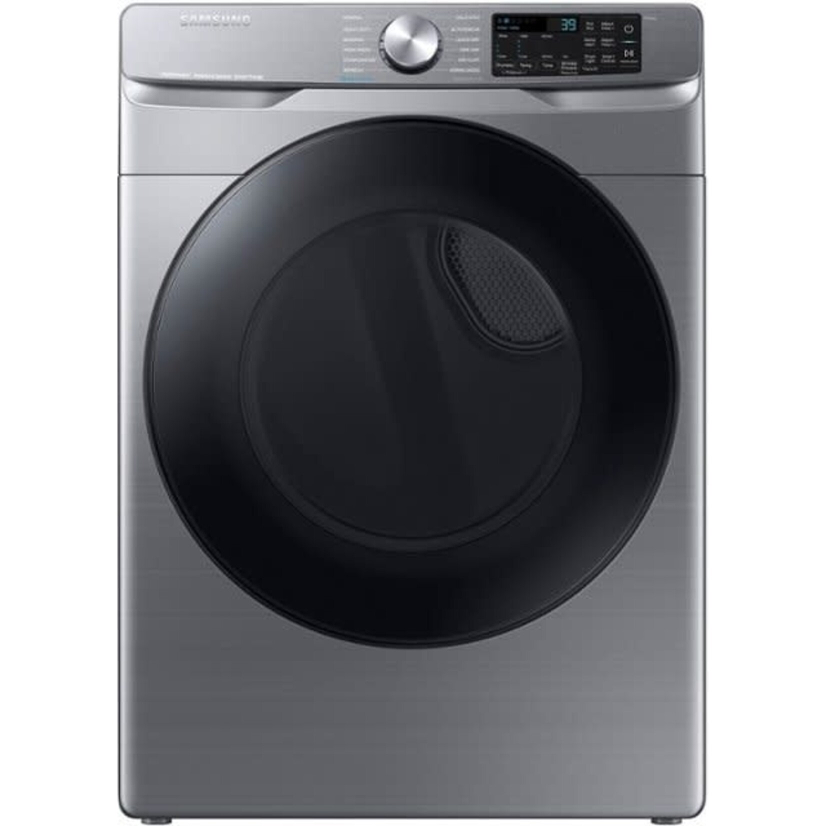 SAMSUNG *DVE45B6300P 7.5 cu. ft. Smart Stackable Vented Electric Dryer with Steam Sanitize+ in Platinum