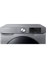 SAMSUNG DVE45B6300P 7.5 cu. ft. Smart Stackable Vented Electric Dryer with Steam Sanitize+ in Platinum