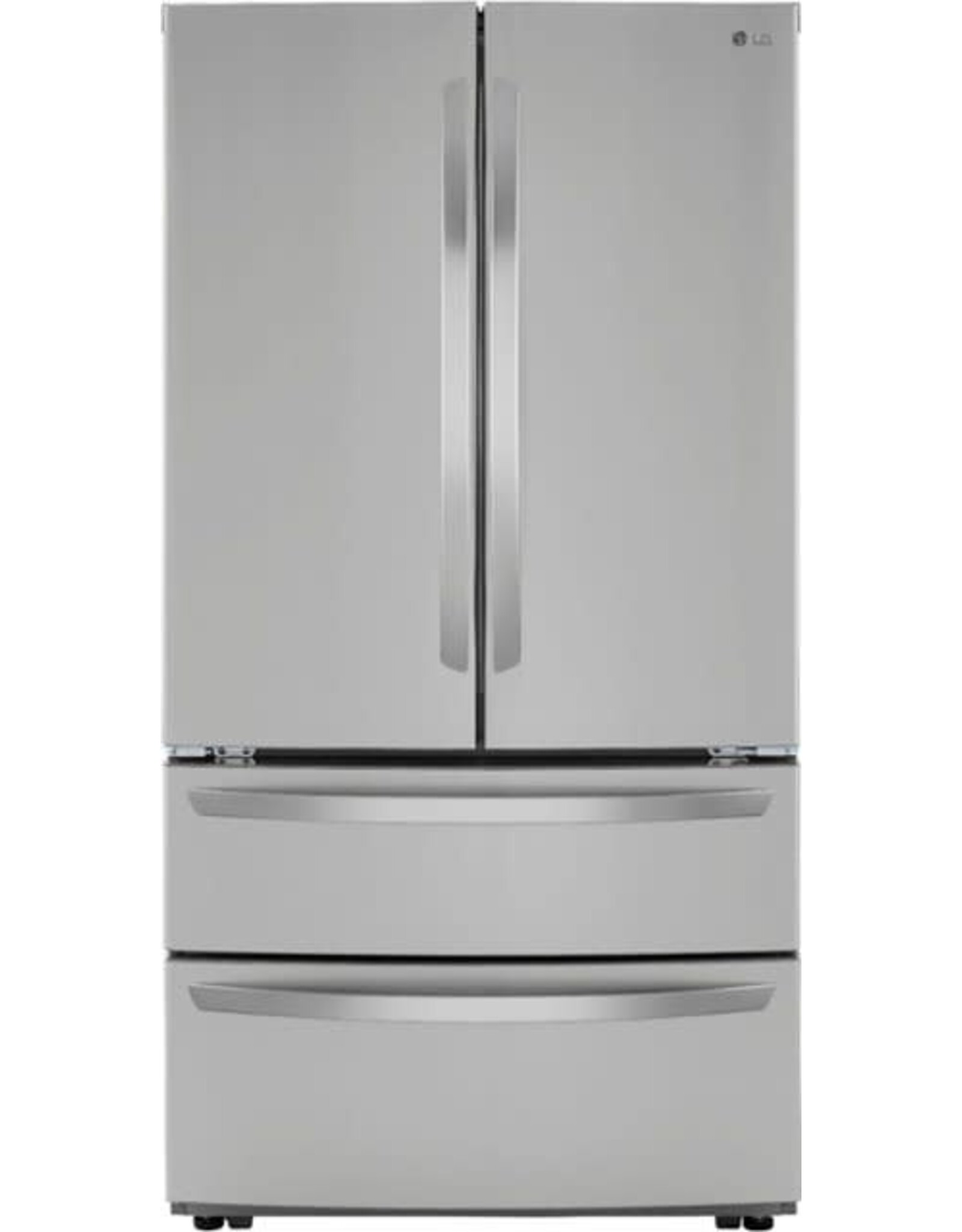 LG Electronics LMWS27626S LG - 26.9 Cu. Ft. 4-Door French Door Refrigerator with Internal Water Dispenser - Stainless Steel