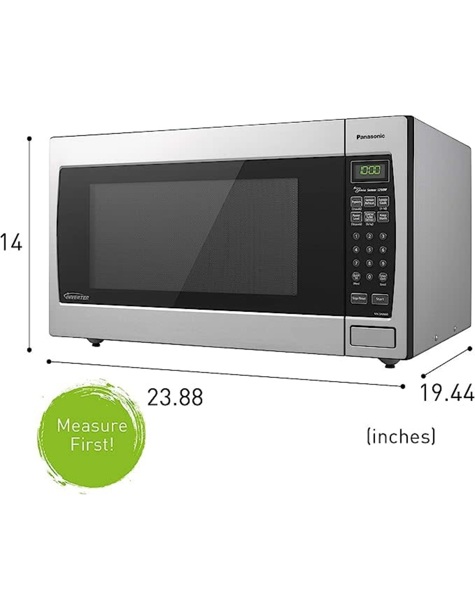 PANASONIC Panasonic NN-SN966S Microwave Oven Stainless Steel - 2.2 cu ft.