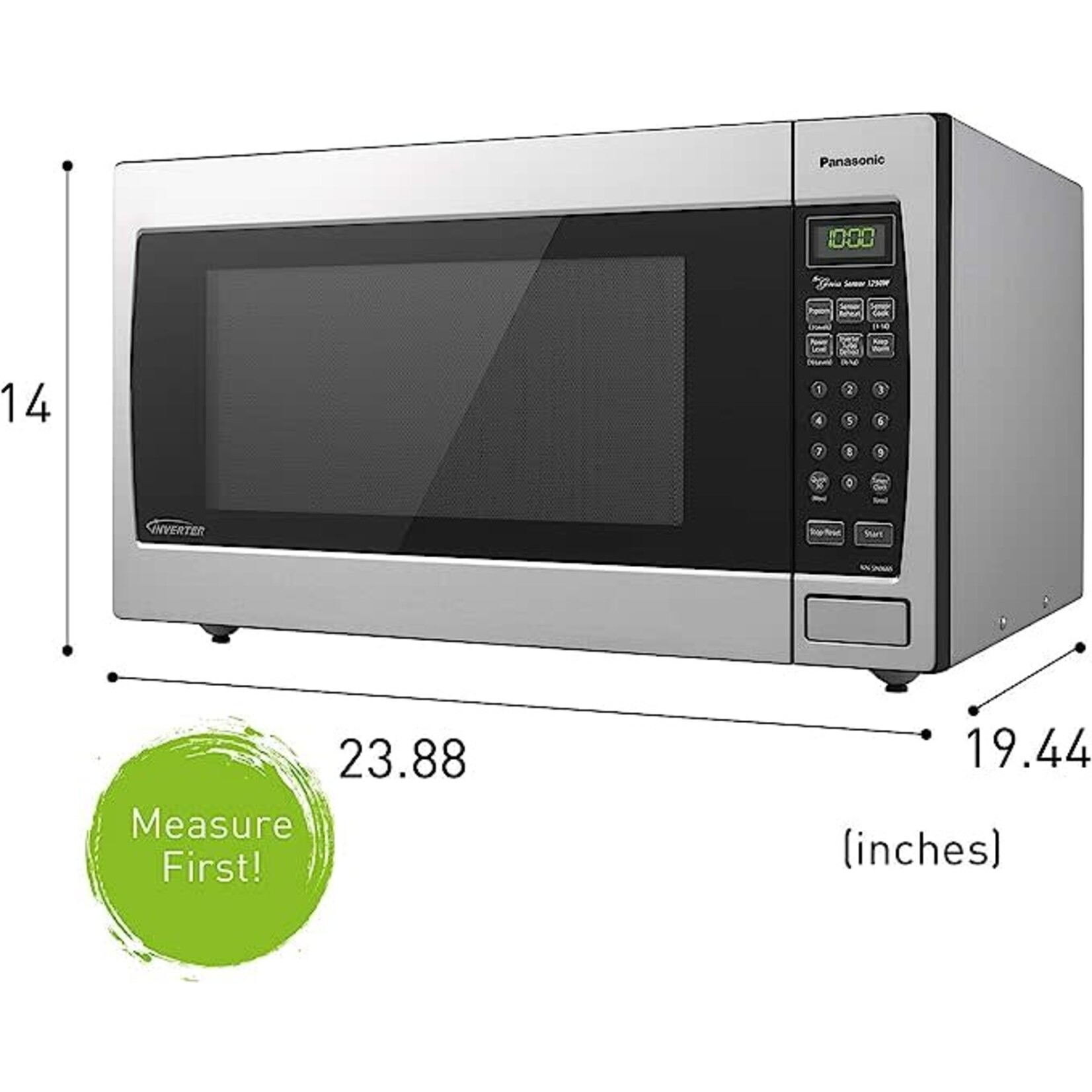 *NN-SN966S Panasonic NN-SN966S Microwave Oven Stainless Steel - 2.2 cu ft.