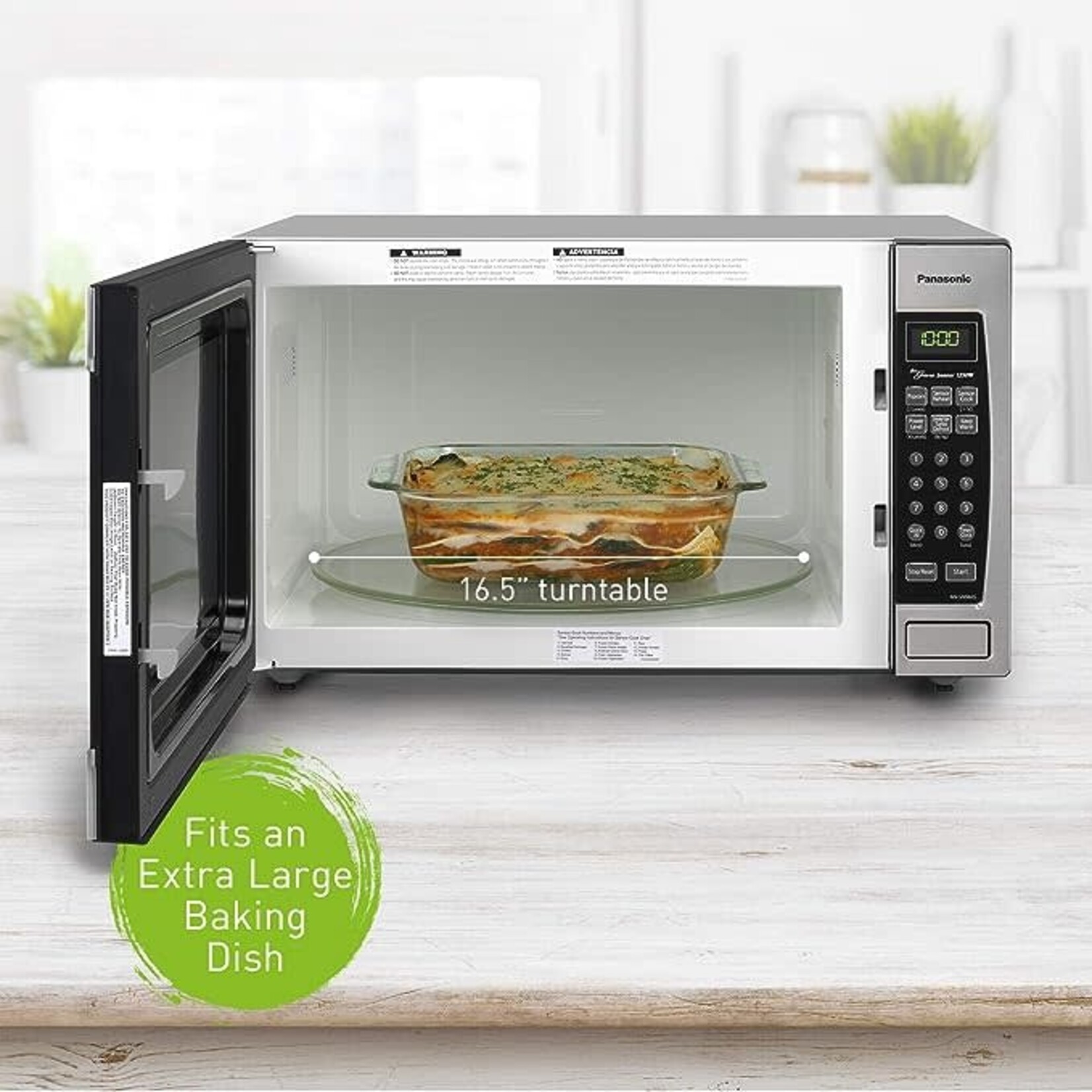*NN-SN966S Panasonic NN-SN966S Microwave Oven Stainless Steel - 2.2 cu ft.
