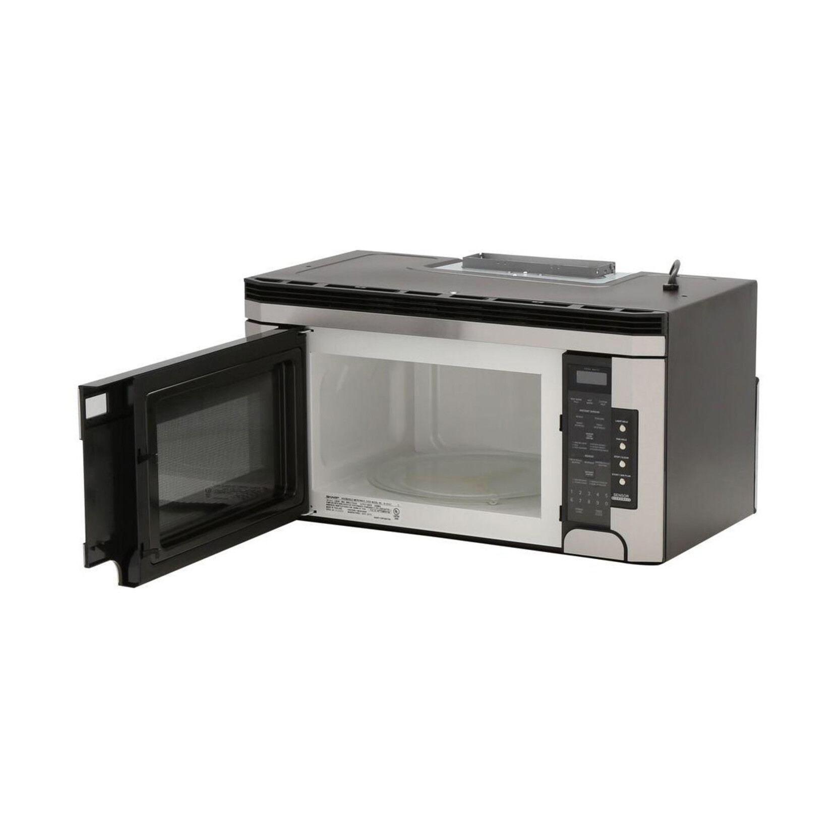#*R1514TY Sharp 1.5CU.Ft. 1000-Watt Over-the-Range Microwave, Stainless