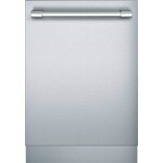 Thermador #DWHD560CFP Thermador - Emerald 24" Top Control Smart Built-In Stainless Steel Tub Dishwasher with 3rd Rack and Professional Handle, 48 dba - Stainless Steel