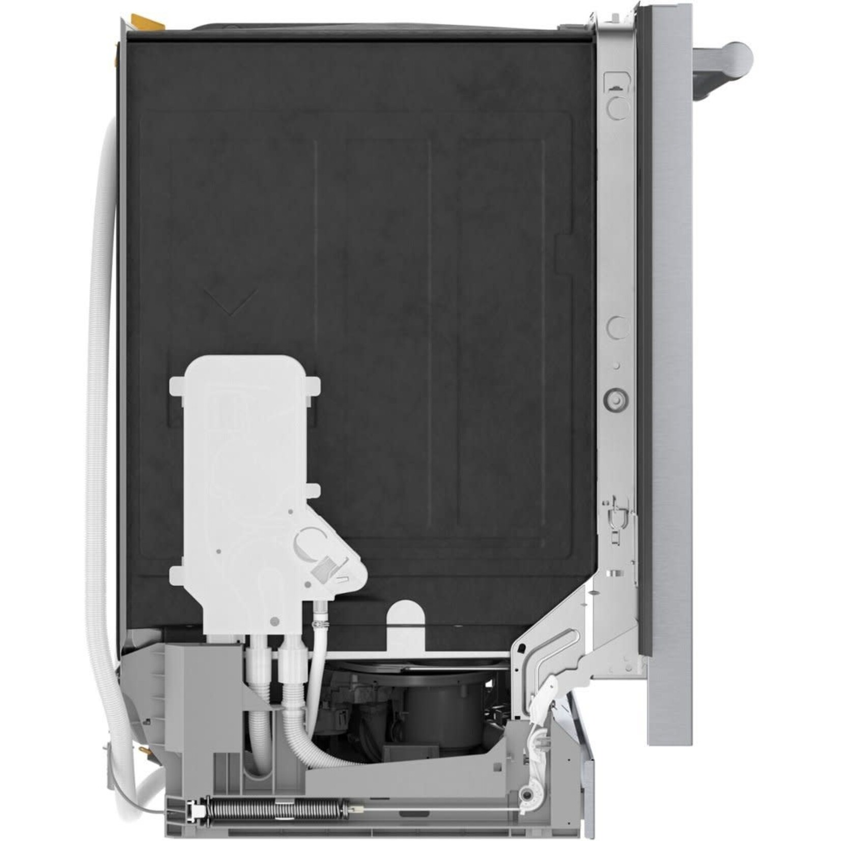 Thermador #DWHD560CFP Thermador - Emerald 24" Top Control Smart Built-In Stainless Steel Tub Dishwasher with 3rd Rack and Professional Handle, 48 dba - Stainless Steel