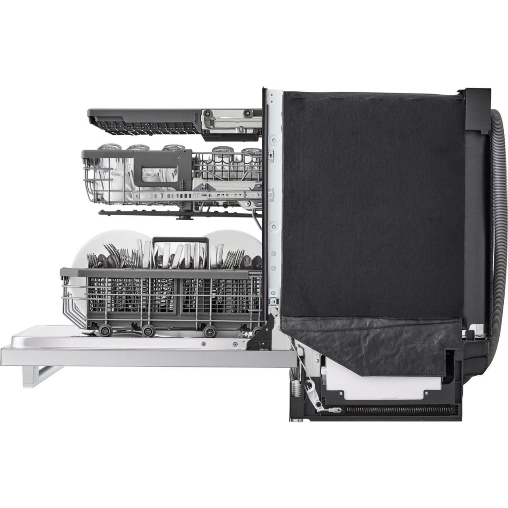 LG LUDP8908SN LG SIGNATURE Top Control Smart Wi-Fi Enabled Dishwasher with TrueSteam® and QuadWash™