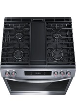 FRIGIDAIRE GCFG3060BFA FRIGIDAIRE GALLERY 30 in. 6 cu. ft. 5 Burner Slide-In Gas Range with Total Convection and Air Fry in Smudge Proof Stainless Steel