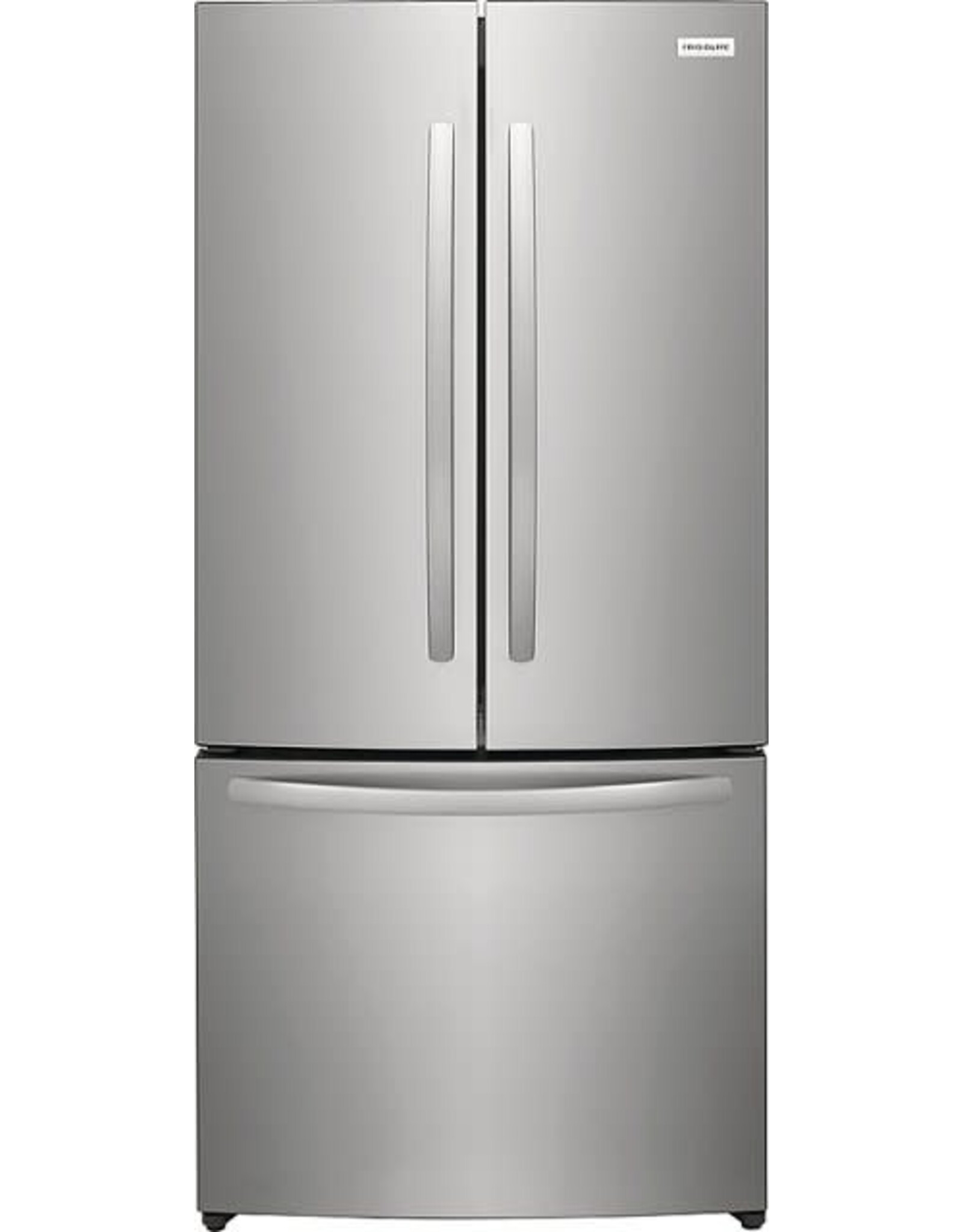 FRIGIDAIRE FRFG1723AV  Frigidaire 31.5 in. 17.6 cu. ft. Counter Depth French Door Refrigerator, brushed steel