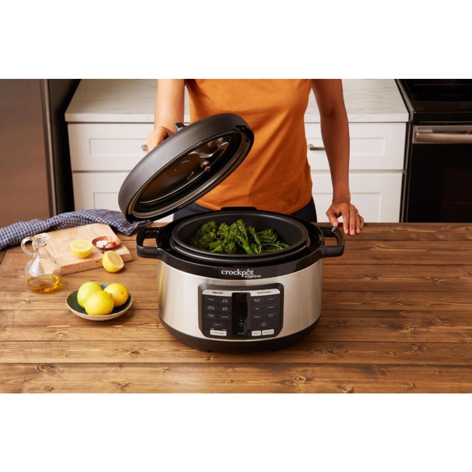 Crock Pot 2109296 Crock Pot Crock Pot Express 6 Qt Oval Max Pressure Cooker Stainless Steel