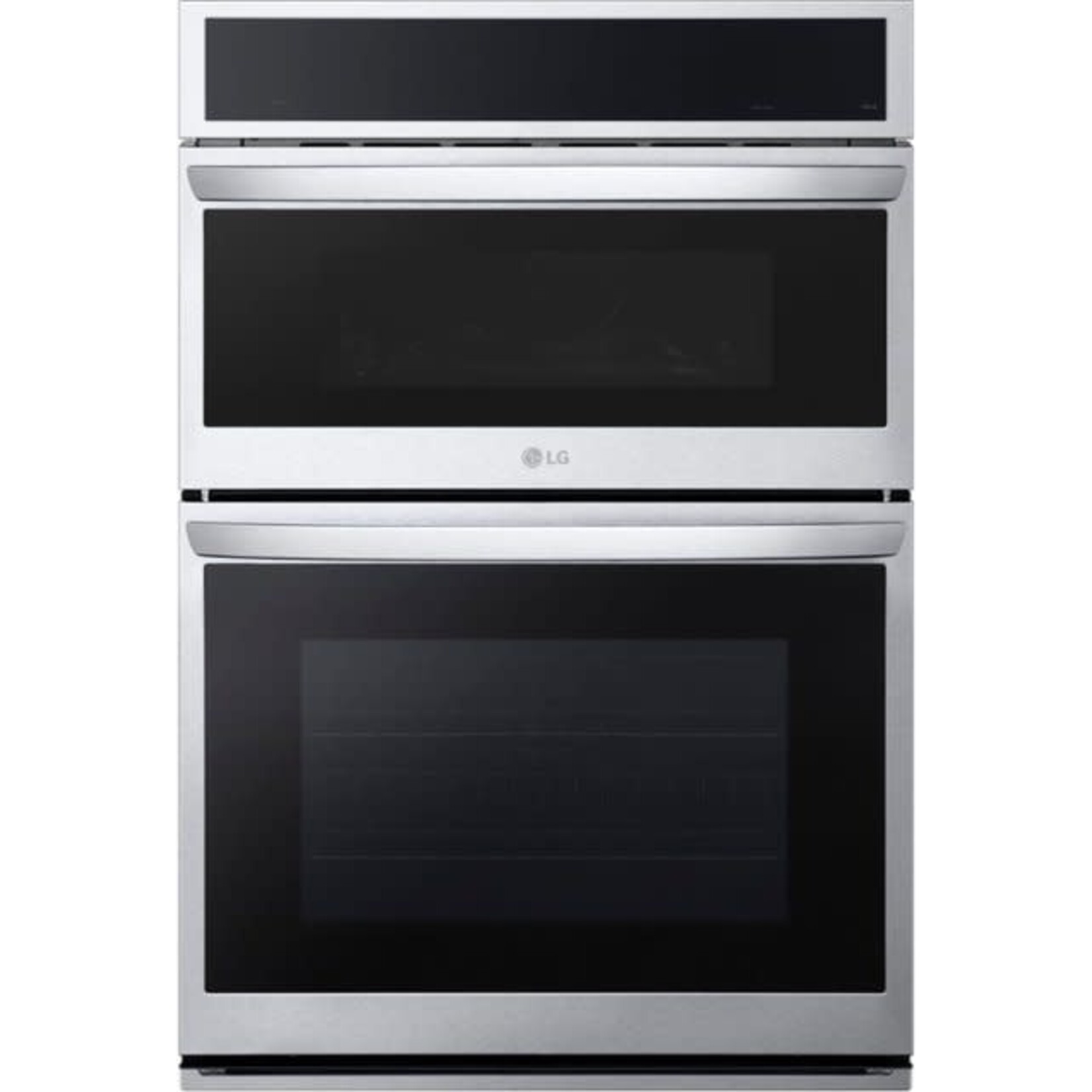 LG WCEP6427F  LG 6.4 cu. ft. Smart Combi Wall Oven with True Convection, InstaView, Air Fry Steam Sous Vide in PrintProof Stainless Stee