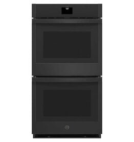 GE JKD5000DN2BB GE - 27" Built-In Double Electric Convection Wall Oven - Black