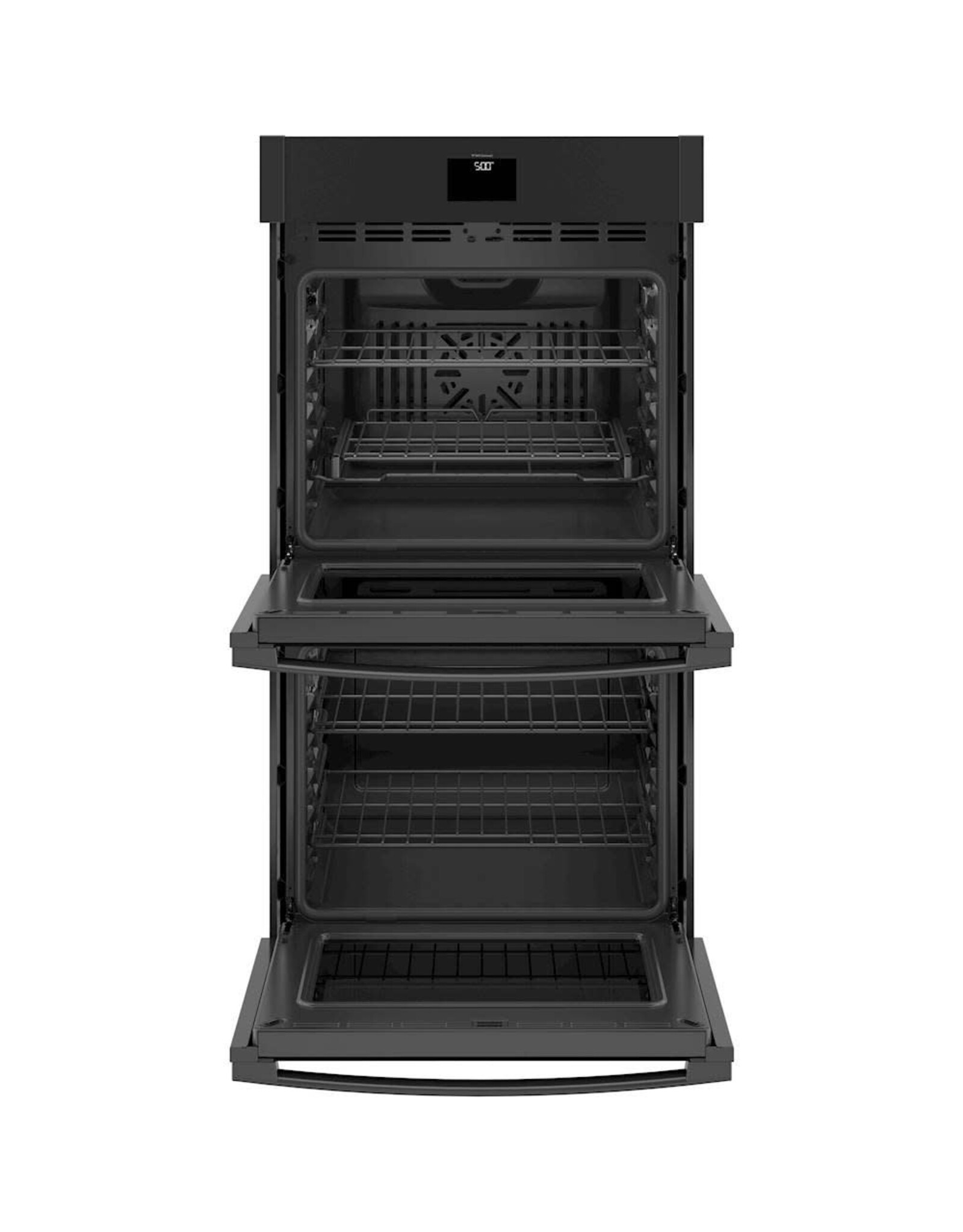 GE JKD5000DN2BB GE - 27" Built-In Double Electric Convection Wall Oven - Black