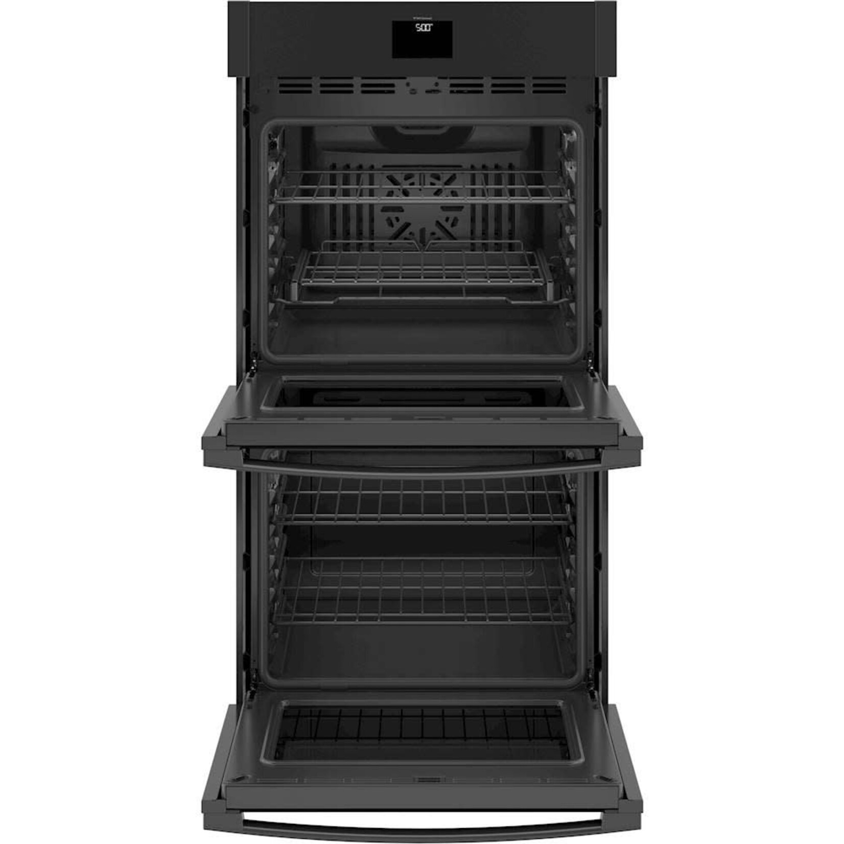 GE *JKD5000DN2BB GE - 27" Built-In Double Electric Convection Wall Oven - Black