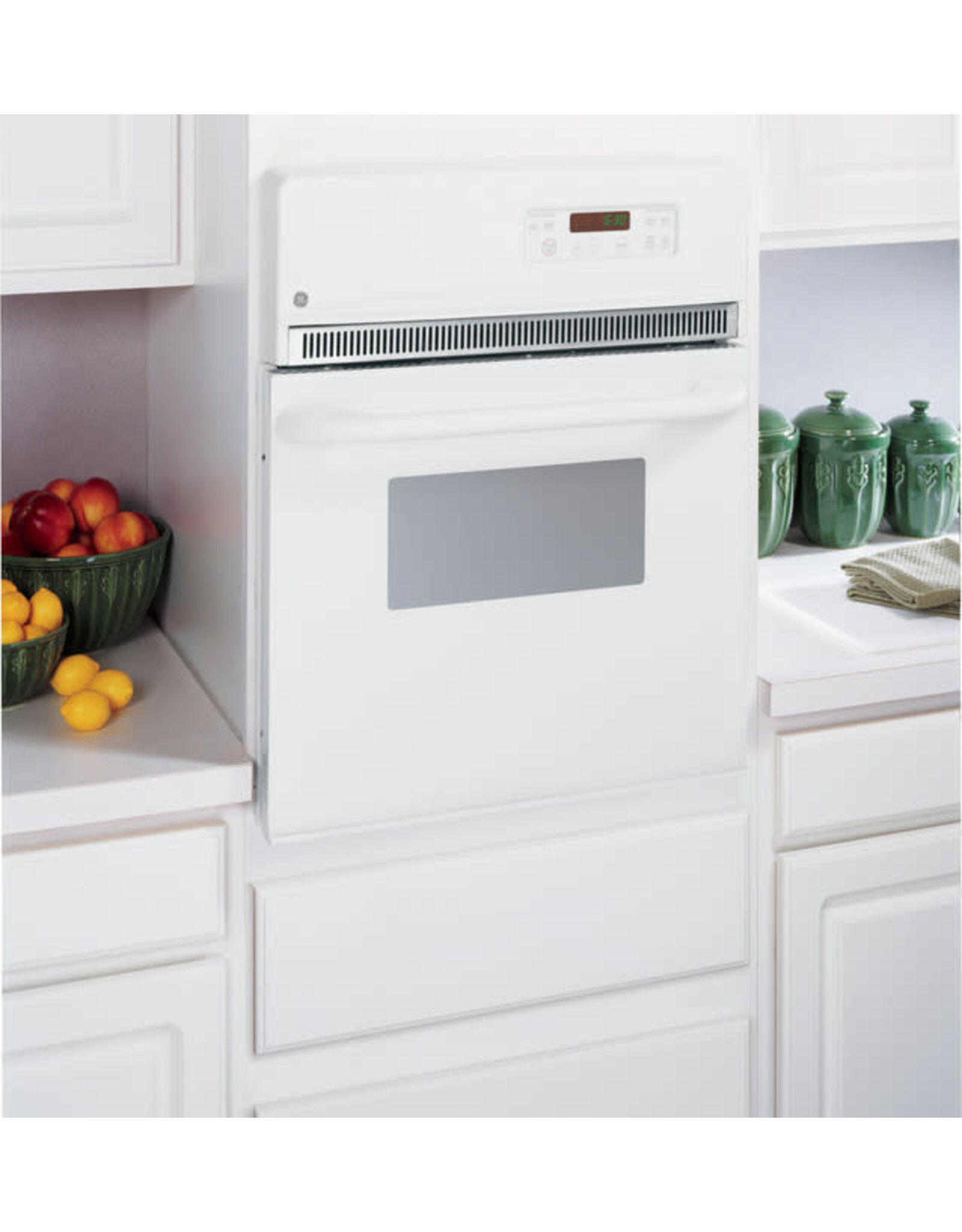 GE JRP20WJ4WW  GE 24 in. Single Electric Wall Oven Self-Cleaning in White